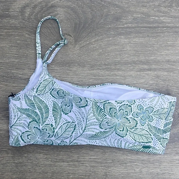 Rip Curl Rio Floral One Should Crop & Skimpy Coverage Bottoms, teal - Picture 10 of 16